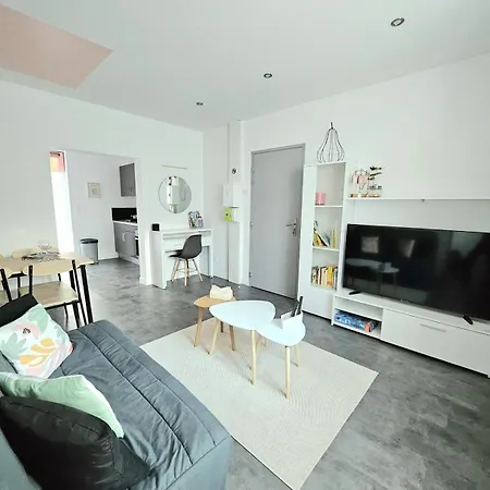 Appartement F2 Cosy Avec Terrasse Nancy